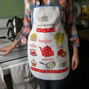 Breakfast morning Women's Apron WATERPROOF